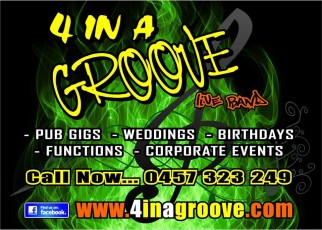 "4 IN A GROOVE" at Brothers Leagues Club Cairns