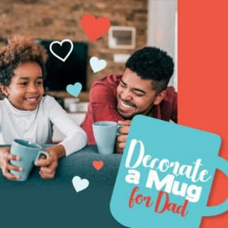 Design a Mug For Dad at the Plaza - Fathers Day Craft (FREE)