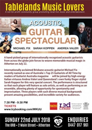 Acoustic Guitar Spectacular at the ORB
