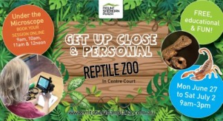  Get Up Close and Personal Reptile Zoo June 27 @ 9:00 am - July 2 @ 3:00 pm All Events + Google Calendar + Add to iCalendar