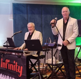 INFINITY DUO AT CAZALYS FOR VALENTINES LUNCH