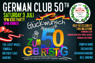 German Club Cairns 50th Birthday party: A community event