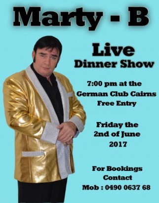 Dinner Show With Marty-B