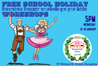 Free Bavarian Dance Holiday workshop for kids